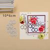 1set Hollow Lace Metal Cutting Dies Stencils for DIY Scrapbook Photo Album Paper Card Decorative Craft