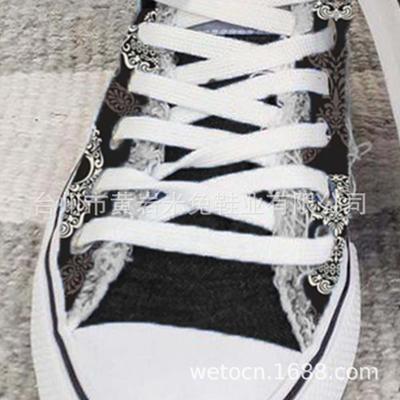 Хэллоуин Череп Волосатые Шнуровка Холщовые Туфли Женские На Плоской Подошве Большой Размер Низкие Печатные Туфли