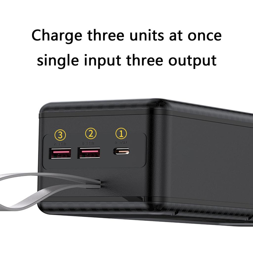 Маленькие органайзеры для аккумуляторов 21x18650, DIY Power Bank с поддержкой быстрой зарядки для нескольких устройств, удобные в использовании