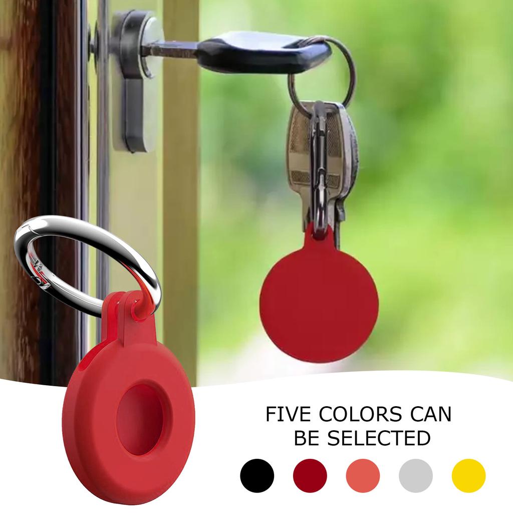 Силиконовый чехол Airtags для Apple Airtags Tracking Locator Защитный чехол для домашних животных с защитой от потери, мягкий чехол для Airtags Clip Cover