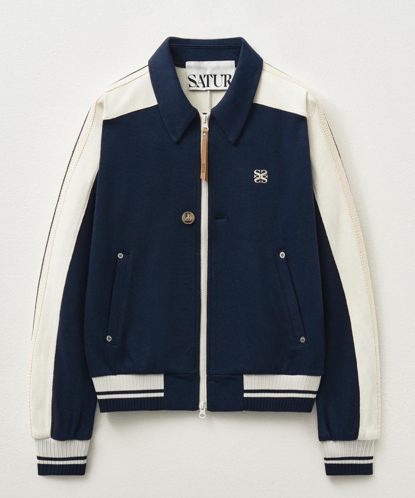Куртка на молнии Satur Rawton Collar Track Classic Navy