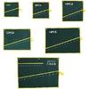 Pockets Spanner for Tool Roll, 1Pc 6/8/10/12/14/25 Pockets Spanner Wrench Tool Roll Up Storage Bag Green(10PCS)