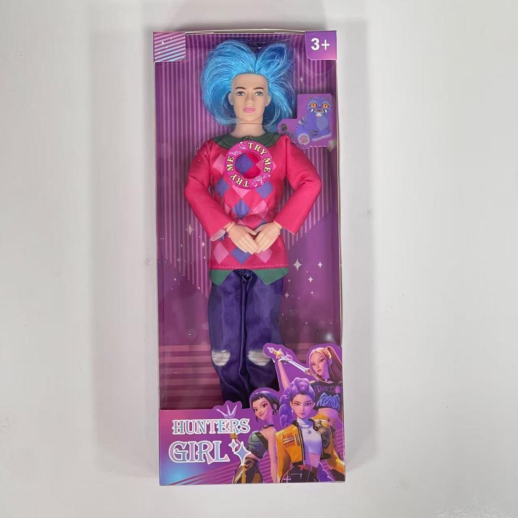 Легкая Музыка 11 Шарниров 11,5 Дюймов Солидный Шака Бойз-Бэнд K-POP Кукла Игрушка Девичья Группа Охотницы на Ведьм