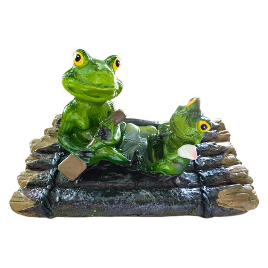 Floating Frog Decoration Pond Frog Decoration Resin Lying Frog Figure for Outdoor Garden Pond Swimming Pool Decor