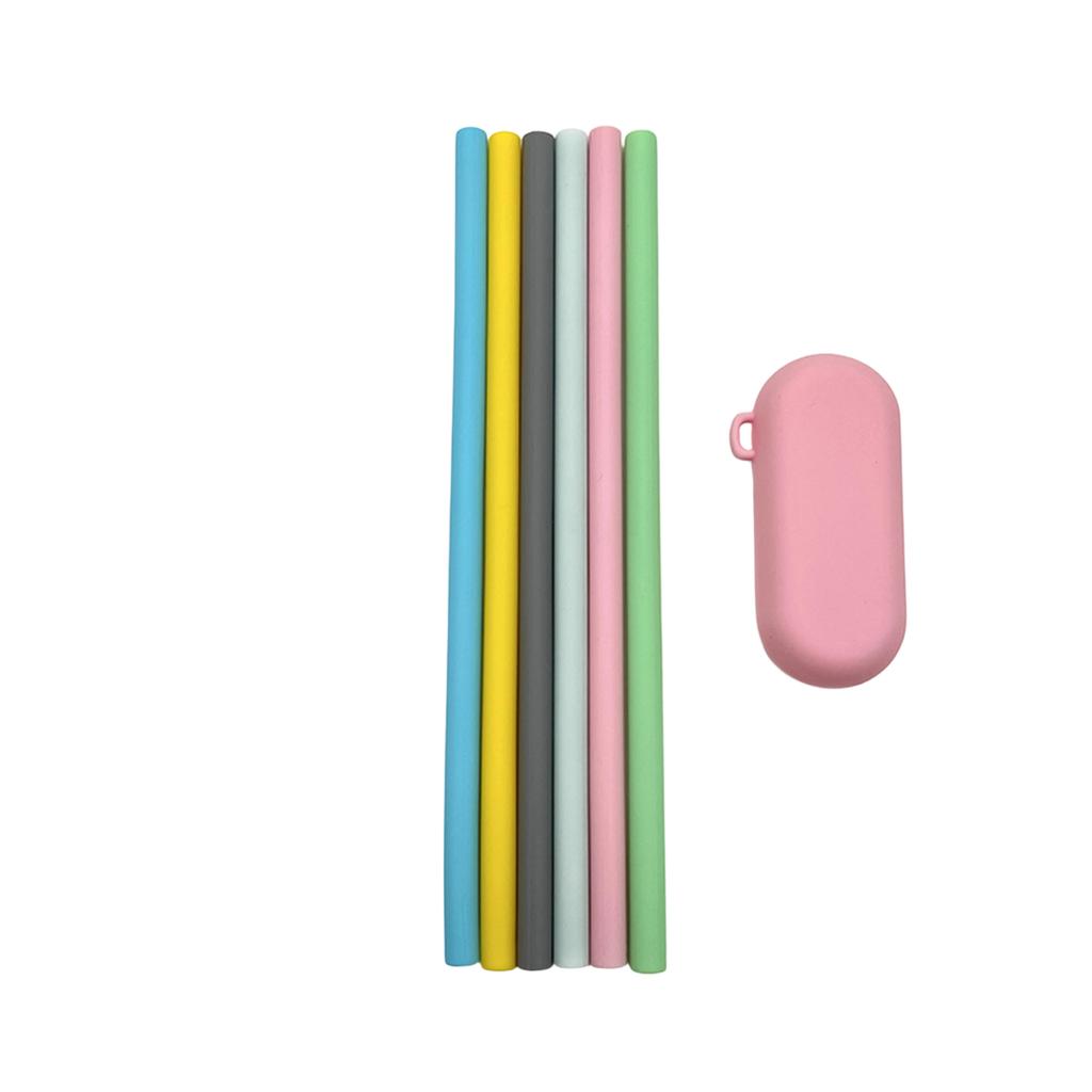 Reusable Silicone Straw For High-Temperature Drinking Straw Coffee