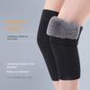 1 Pair Winter Warm Knee Pads For Women Men, Old People Cold Leg Arthritis Kneepad Knee Support, Rabbit Fur Running Knee Protector, Order A Size Up