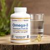 California Gold Nutrition Omega-3 Premium Fish Oil, 100 Fish Gelatin Softgels
