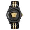 Watch Palazzo Empire Black Dial Stainless Steel Sapphire Glass Quartz 43MM Swiss Watch VERD01119 Gold [Versace] Men's [Item]