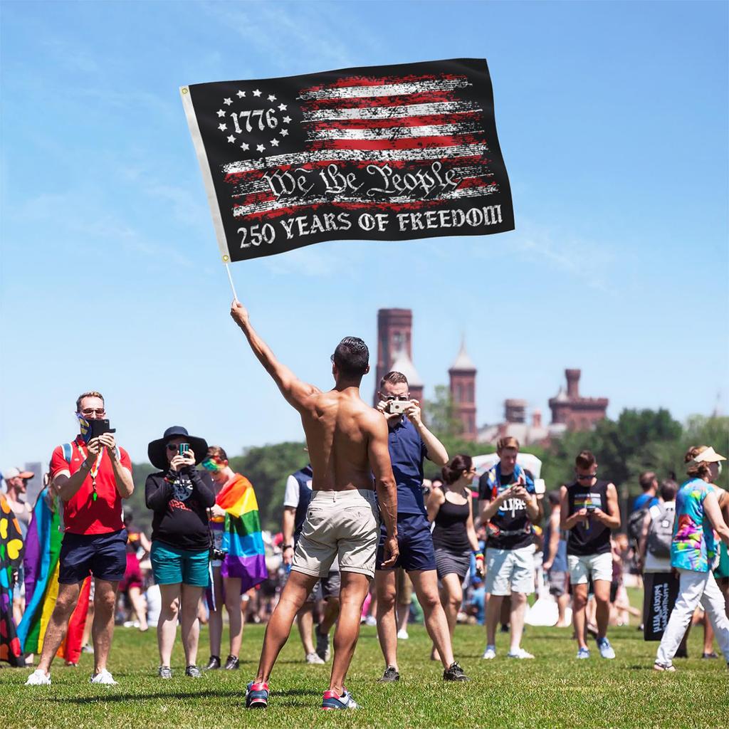 250th Anniversary American Flag Garden Decoration Flag