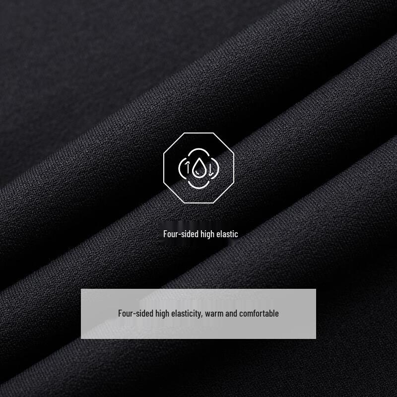 JOEONE Men's Slim Fit Fleece Lined Long Sleeve T-Shirt