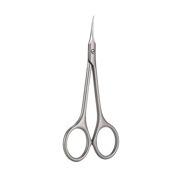 Professional Cuticle Scissors - Precision Stainless Steel Nail Tool for Dead Skin Trimming & Manicure Care, Easy-Grip Design