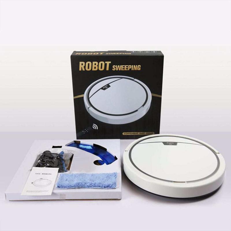 Household Automatic App Control Floor Sweep Vacuum Cleaner Water Tank Wet Dry Mop Robot Vaccum