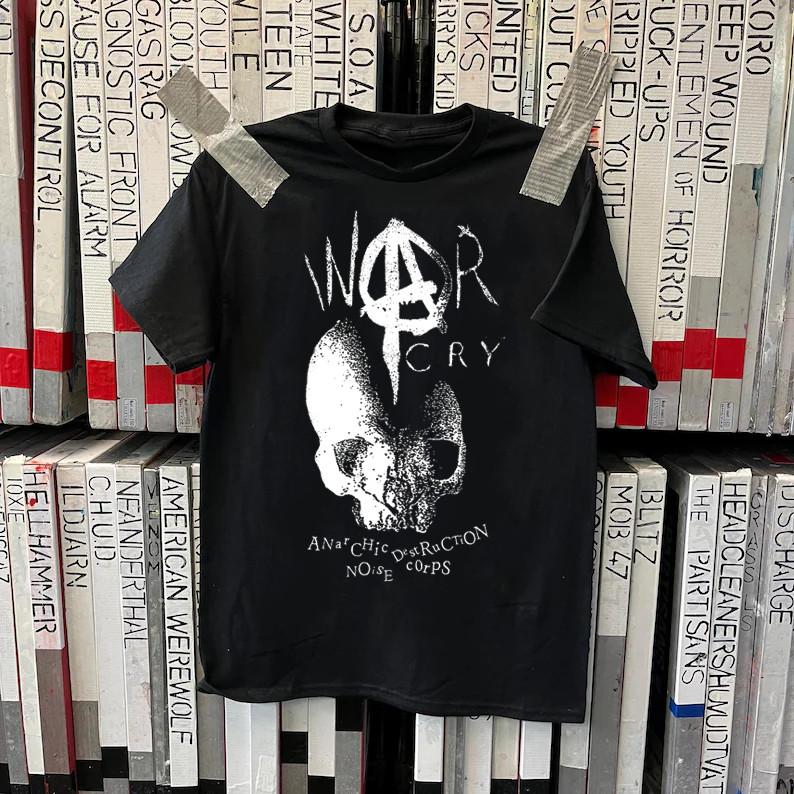 WarCry BAND artwork black T-shirt short sleeve All sizes S to 45Xl XA1023 Unisex T-Shirt