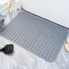Anti-Slip Bathroom Shower Mat with Suction Cups & Massage Foot Design for Home & Hotel Use