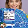 Полоски для отбеливания зубов PAP, Без чувствительности, Безопасны для эмали, Удаляют пятна от кофе и сигарет, Профессиональные полоски для зубов для чувствительных зубов-7/14/21 пара