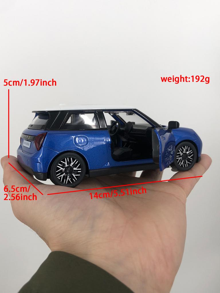 ОСО 1:28 модель автомобиля BMW MINI Cooper, металлическое украшение из цинкового сплава, коллекционный подарочный автомобиль