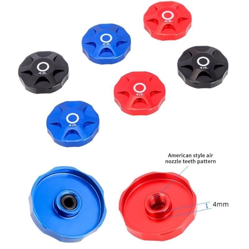 Shock Absorption Mountain Bike Front Fork Cover Bicycles Suspension Fork Valves Cover Bike Front Fork Gas Cover Caps 69HD