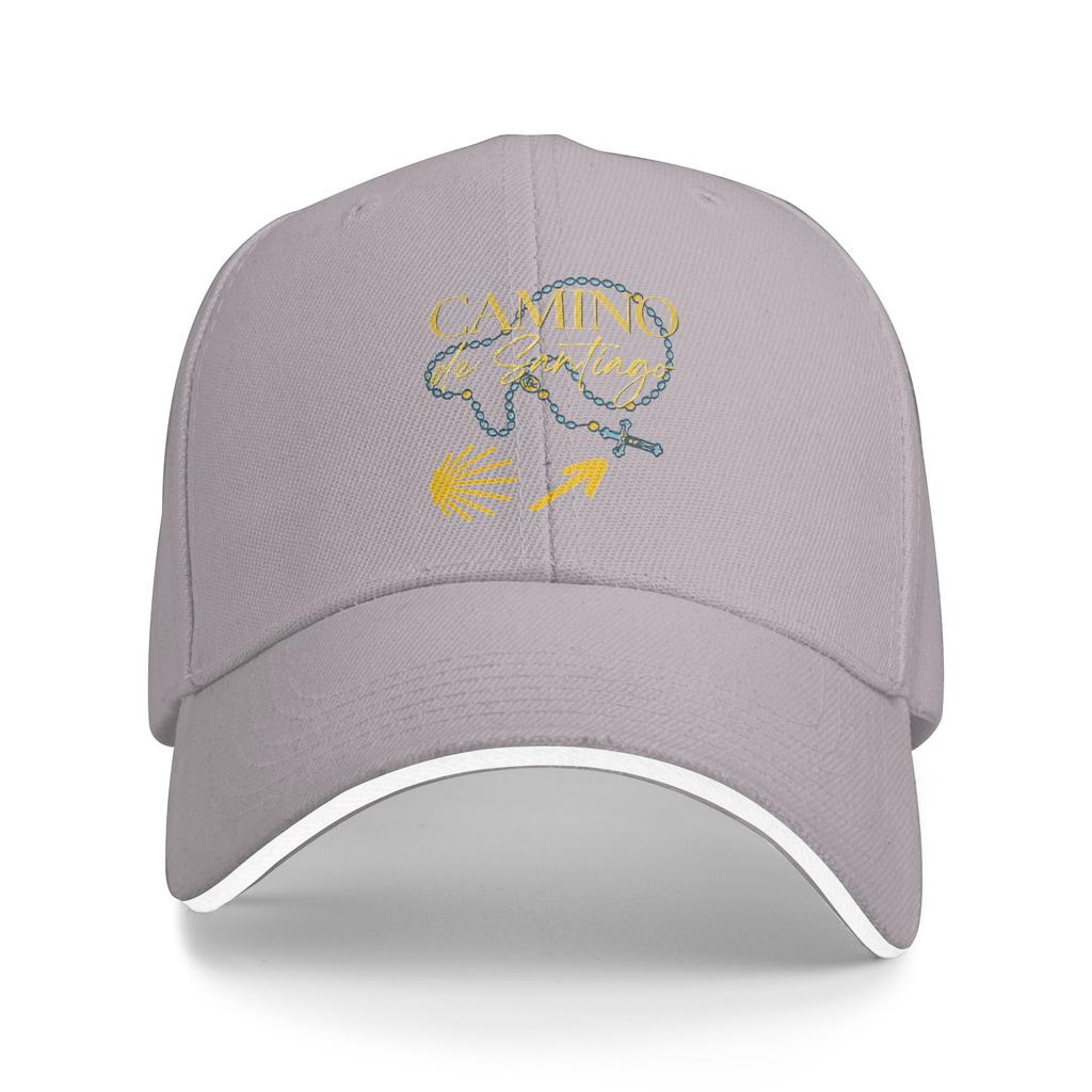 Summer Casual Baseball Cap Camino De Santiago Outdoor Gym Trucker Hat For Unisex Unisex Sunscreen Streetwear Snapback Cap