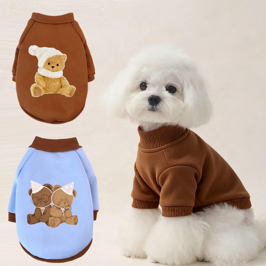 1 Pc Pet hoodies Sweatshirts Cats & Dogs Fashion Clothes Winter Warmest Sweatshirts Large-size Dog Puppy Cats