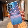 Winter Christmas Snowflake Phone Case Carcasa Funda For iPhone 17 Pro Max Air 16 15 14 13 Pro Max 15 16 Pro 15Plus Case