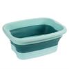 Grey Pink Green Soaking Bucket Plastic Folding Spa Basin New Pedicure Bath Bathtub  Men Women