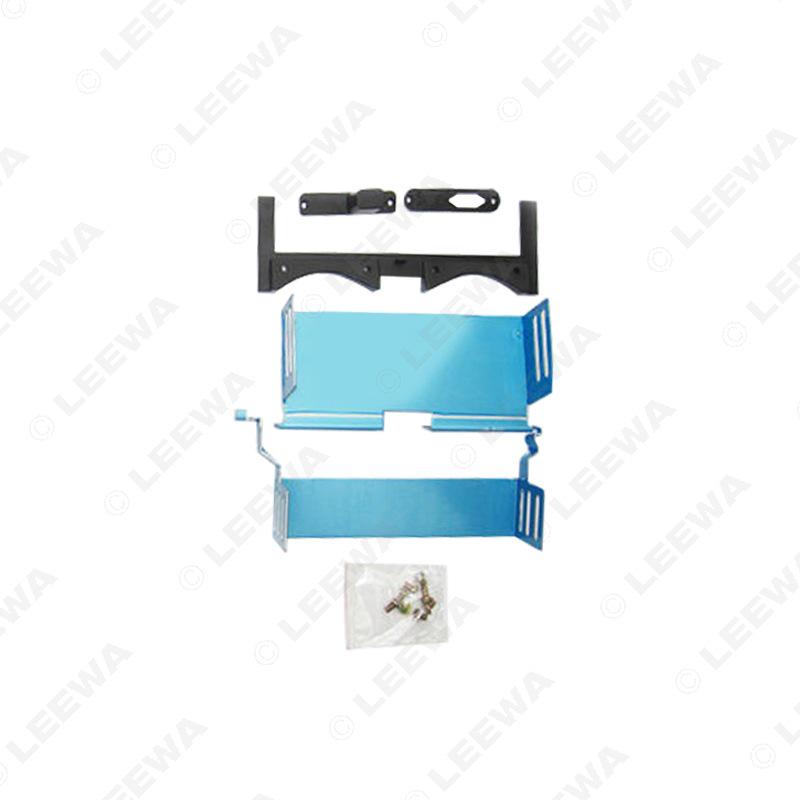 Лицевая панель Renault Logan Double DIN Аудио/Видео - Титановая левая скоба