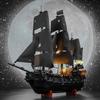 2025 НОВЫЙ Корабль Пиратов Карибского Моря Revenge Военный Корабль Черная Жемчужина Парусник Строительные Блоки Кирпичики Конструктор Игрушки Подарок Ребенку