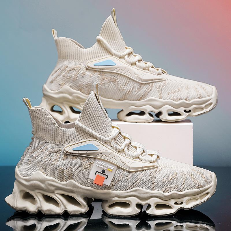 New Shoes for Men Casual Sport Platform Shoes Spring Trend Breathable Chunky Sneaker Street Cool Trainers