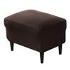 Elastic Footstool Cover Dust Covers Rectangle Nordic Fabric Footrest Slipcover Soft Chairs Protector For Living Room Home Decor