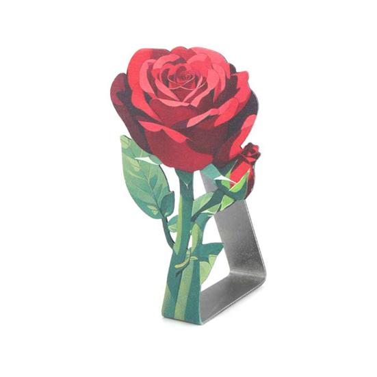 Зажим для скатерти из нержавеющей стали Роза Нескользящий для помещений и улицы Свадебная вечеринка Пикник Кемпинг Держатель скатерти Фиксирующий зажим