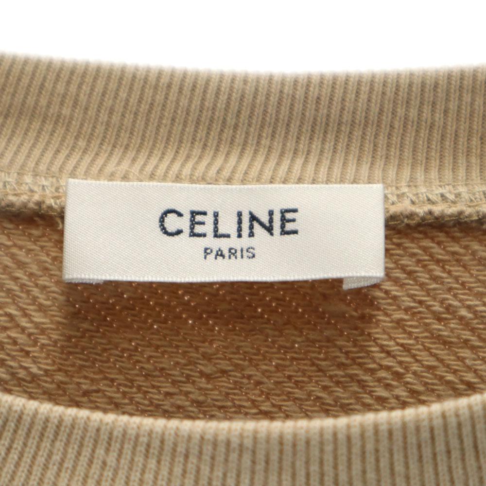 Celine Сделано в Японии Свитшот с длинным рукавом L бежевый Женский Б/у