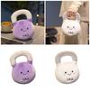 Soft Plush Kettlebell Shape Throw Pillow Toy For Newborns Infant Sensory Development Safe Gift