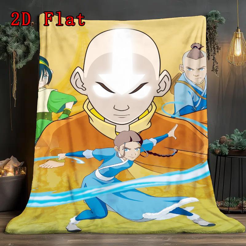 Avatar 2D Flat Pattern Flannel Blanket High quality All Seasons Warmth and Comfort Perfect for Christmas Gifts.NMT0928456