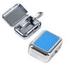 Ashtray Pocket Ashtray Car Portable Mini Metal Ashtray with Lockable Lid Smoking Utensils Men's Gift