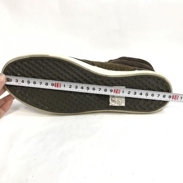 Clarks Полусапожки из твида Харрис 8.5G 27 коричневые(ИСПОЛЬЗОВАЛ)