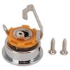 Silver/Golden Guitar Output Jack Metal Stereo Output Socket  For Electric Guitar