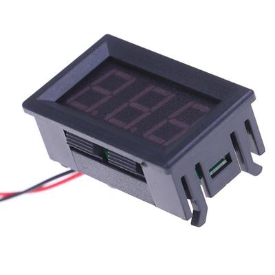 Цифровой вольтметр Dc5V-120V цифровой вольтметр панельный измеритель напряжения красный/синий/зеленый для электромобиля мотоцикла автомобиля