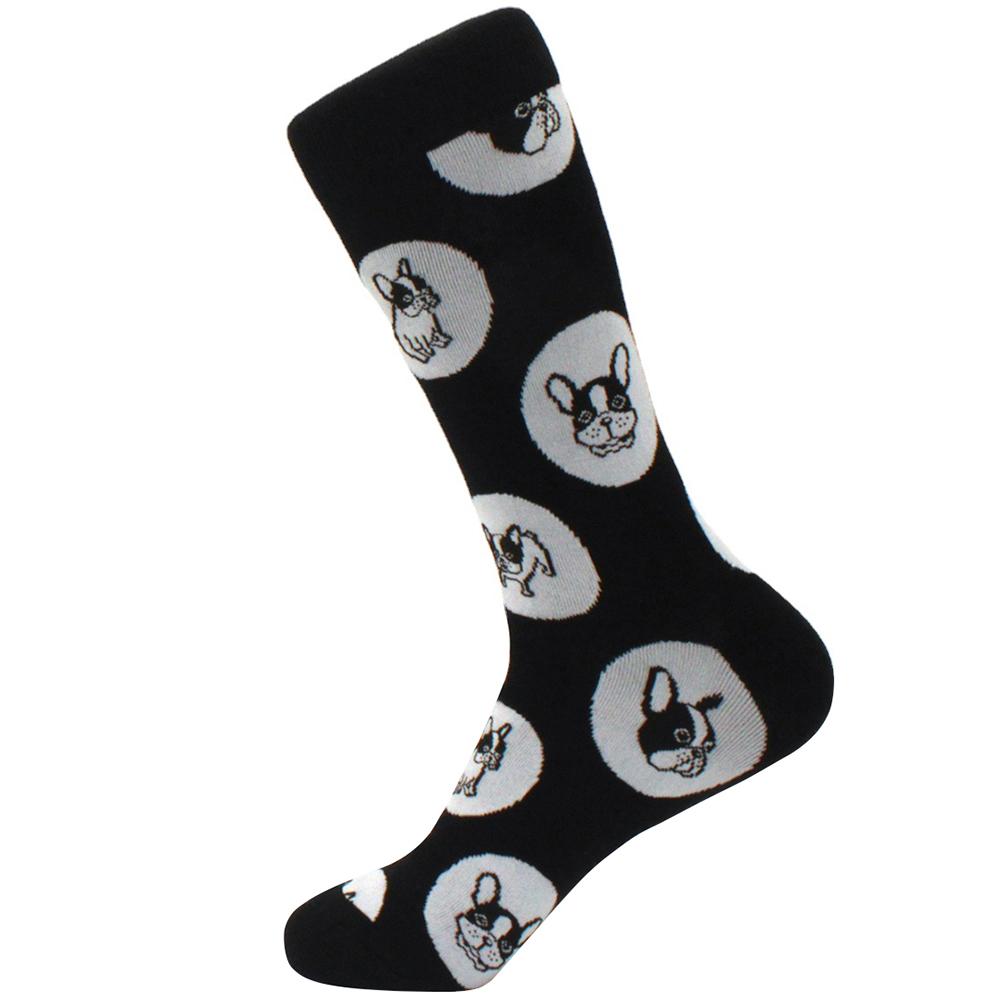 Яркие мужские зимние носки гребенной хлопок мягкие теплые смешные счастливые мужские женские длинные носки Calcetines de hombre деловые