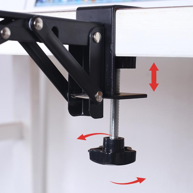 Складной кронштейн для рабочего стола в форме буквы L, прочный, без перфорации, экономящий место, настольный удлинитель, крепежные принадлежности