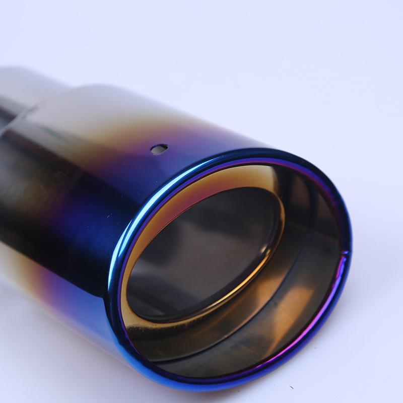 Blue Titanium Tailpipe for Sunny, Tiida, Suzuki, BYD, Elysion, Fengshen, Crider, Lanyu