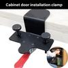 Cabinet Door Hardware Jig Adjustable Auxiliary Tool Installation Positioner Mounting Clamp for Furniture Shelf Enduring