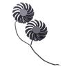 2PCS PLD10010S12HH 4PIN For  Radeon R9 RX470 480 570 580 1080Ti 1080 1070 1060 GAMING Graphics Card  Fan