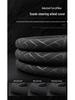Applicable Ideal L9L8 Ultra-thin Suede Steering Wheel Cover, Sweat-absorbent, Non-slip, Real Leather, for Men and Women