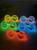 Cool Kaleidoscope Technology Sense Luminous Glasses Led Disco Dancing Luminous Ktv Bar Electric Syllable Atmosphere Props Withou