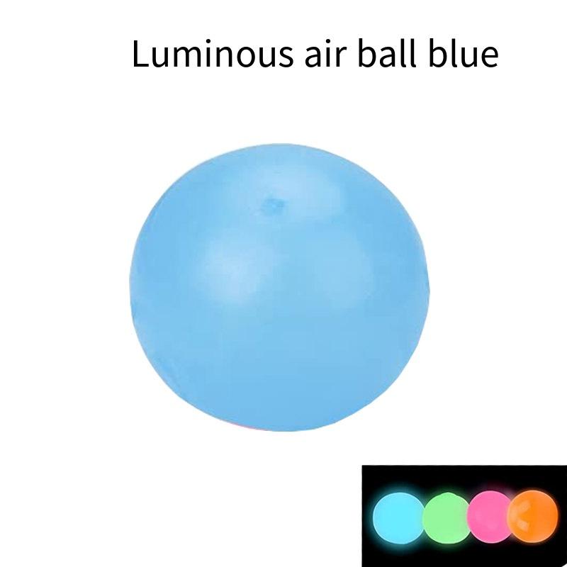 6 см Светящийся шар для потолка Липкий мяч-сквош Воздушный липкий мяч-мишень Бросательный мяч-антистресс Артефакт для снятия напряжения Детская игрушка Подарок