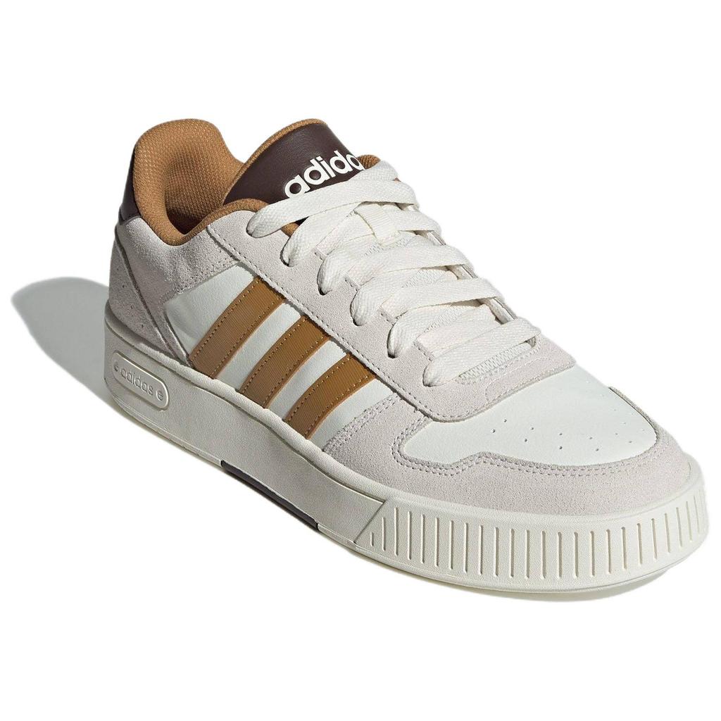 Adidas D-Pad Classic Basketball Comfortable Versatile Low-Top Sneakers Unisex Sneakers Beige Brown JR8325