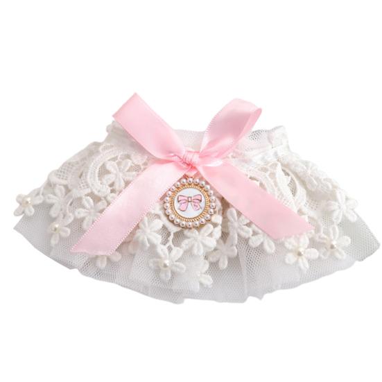 Ошейник для домашних животных, супермягкая износостойкая сетка, шейный платок с слюной котенка, реквизит для фотографии домашних животных