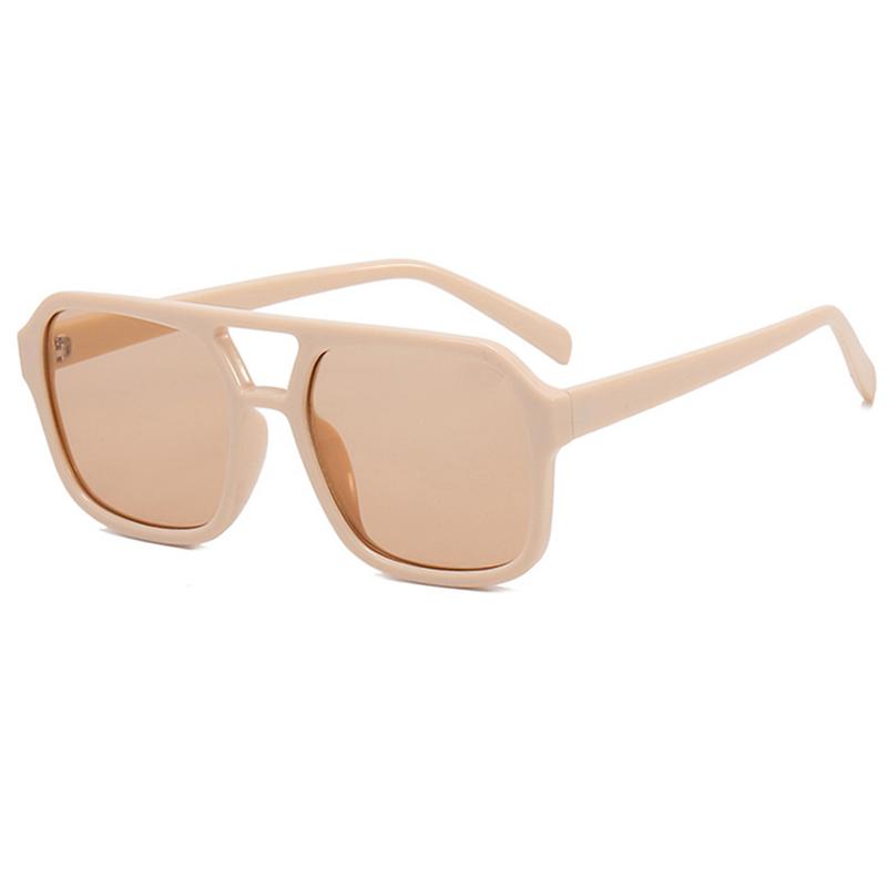 Hip-hop Sunglasses New Double-beam Frame Sunglasses Trend Women's Glasses Men's Sunglasses