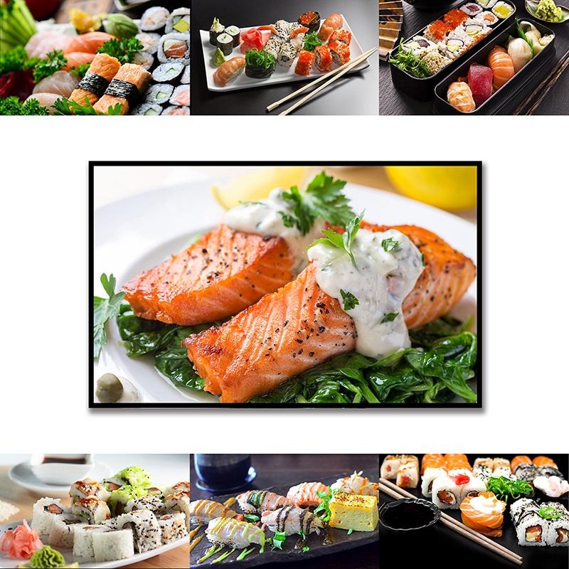 Японский Ресторан Тема Декоративная Живопись Суши Декоративный Плакат Холст Картина Плакат Украшения Подарки