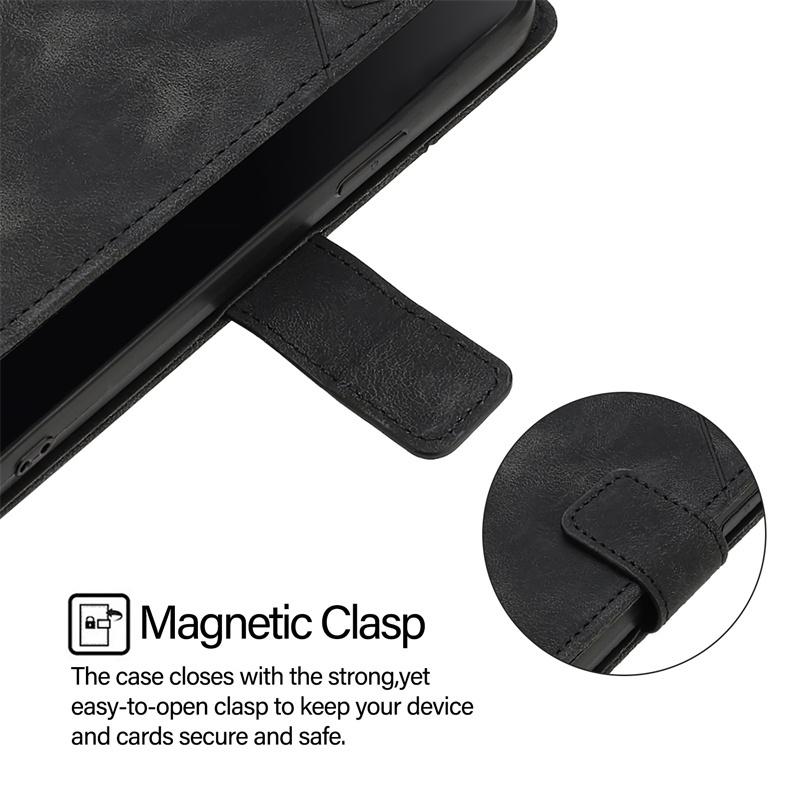 Leather Flip Wallet Casing For Redmi Note 13R 13 14 Pro Plus 4G 5G Case Holder Card Slot Protective Cover